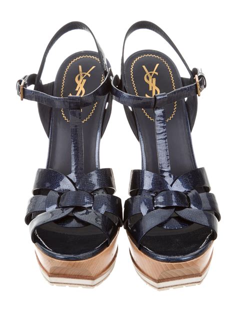 ysl tribute shoes price|ysl tribute wedges.